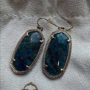 Kendra Scott Elle Dark Turqouise Drop Earrings